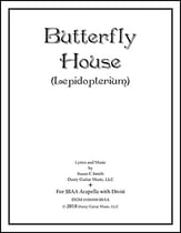 Butterfly House SSAA choral sheet music cover